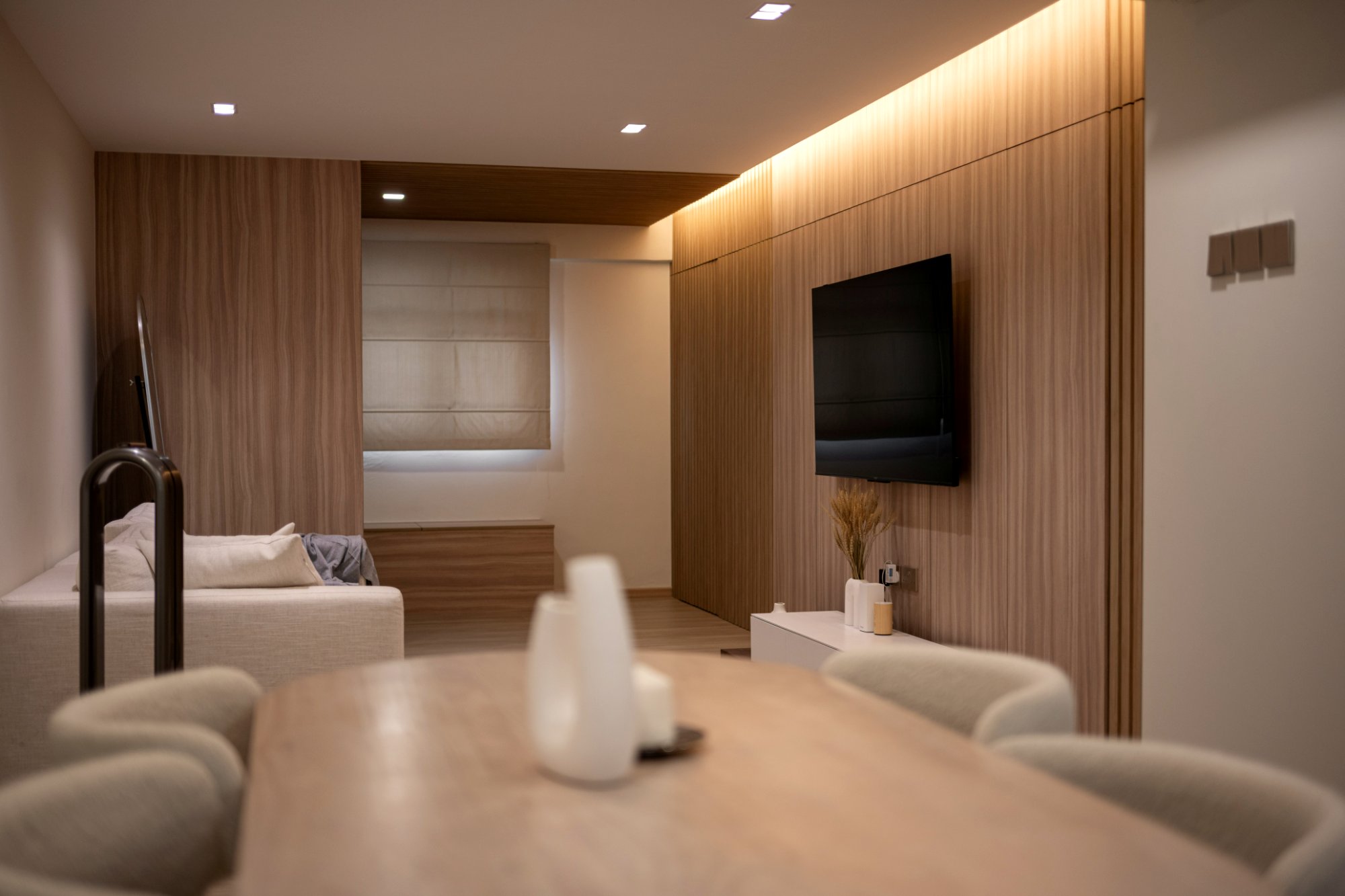 308 CLEMENTI AVE 4 — 4 ROOM HDB renovation by Perimeter Studio, Singapore
