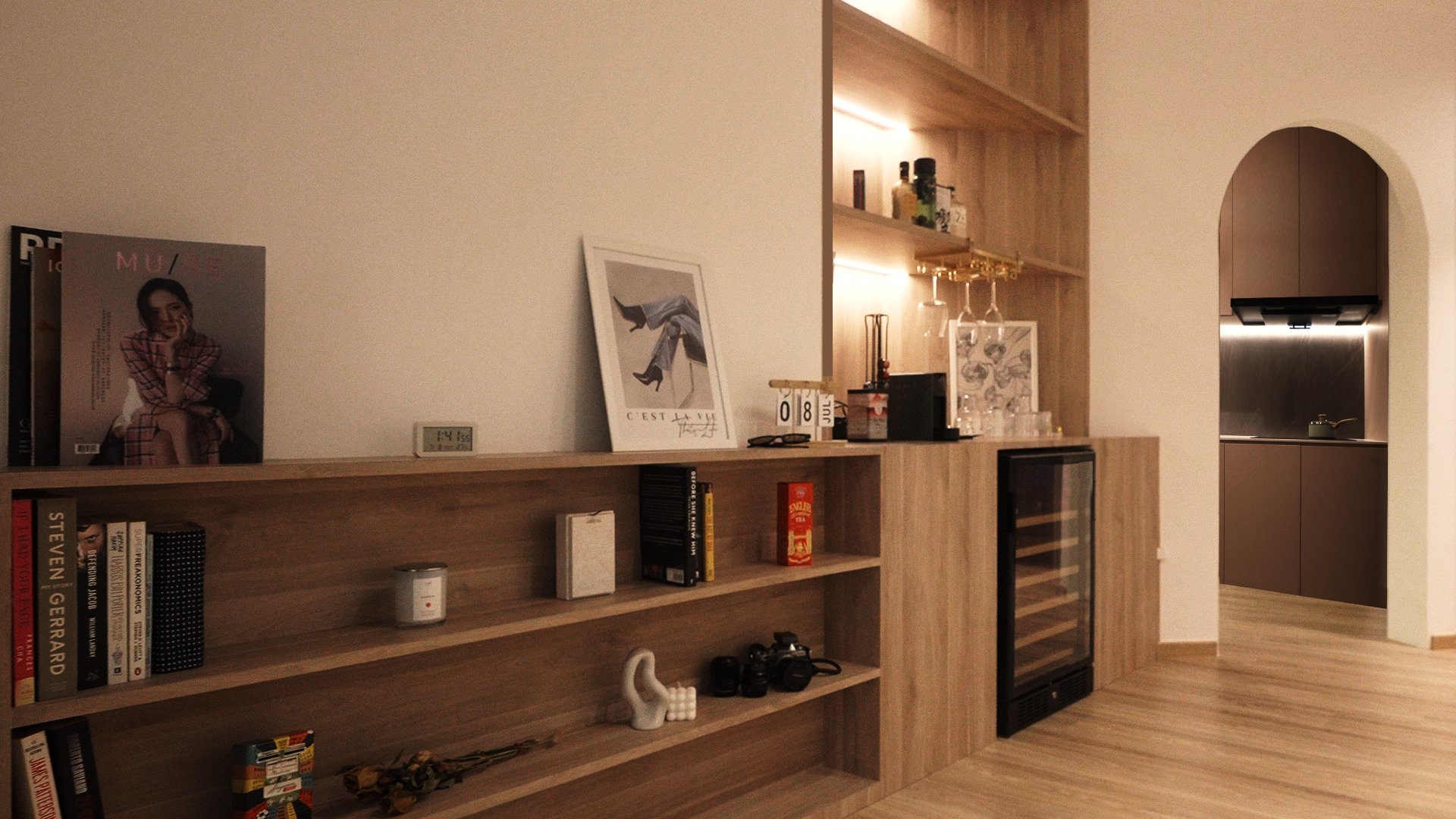 297 PUNGGOL CENTRAL — 4 ROOM HDB renovation by Perimeter Studio, Singapore