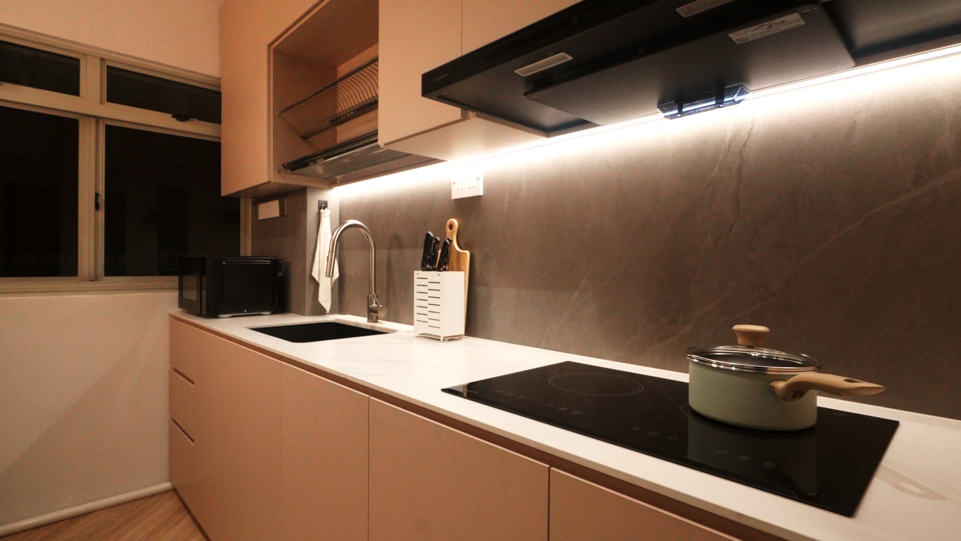 297 PUNGGOL CENTRAL — 4 ROOM HDB renovation by Perimeter Studio, Singapore